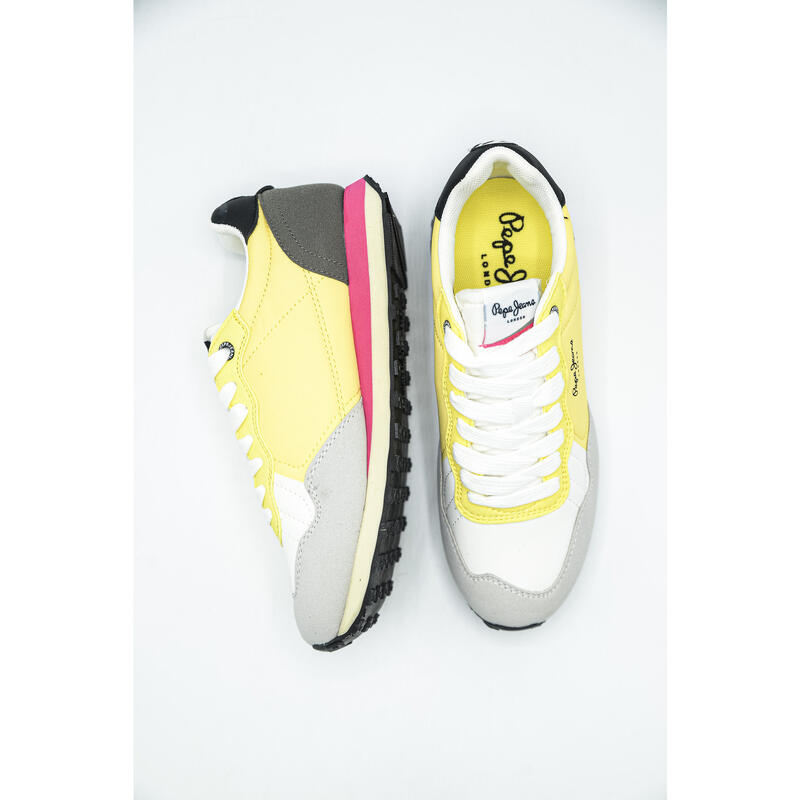 Baskets Pepe Jeans Natch, Jaune, Femmes