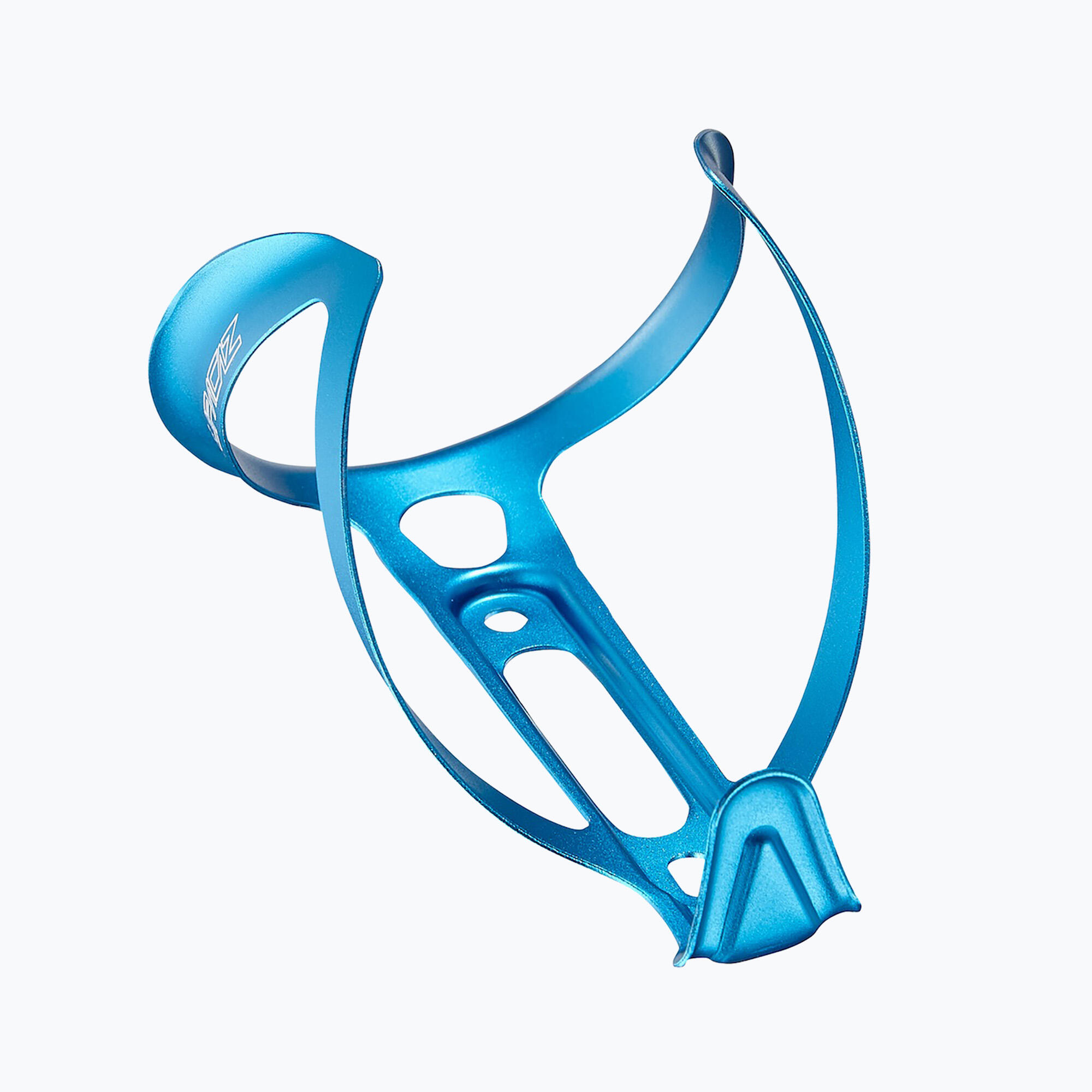 Supacaz Bleu Fly Porte-bidon Ano-Cyclisme Porte-bidon pour Vélo 3/4