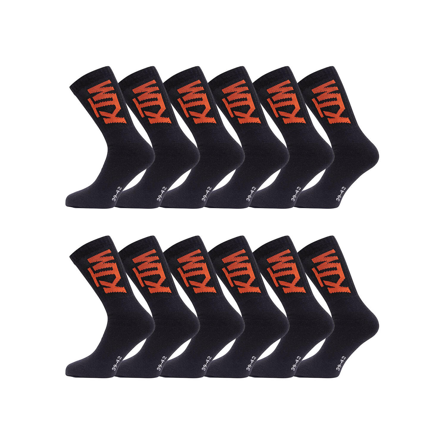 Lot de 12 Paires de tennis homme 1/3