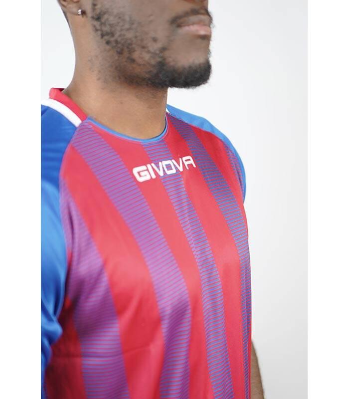 T-shirt Givova Rugby Royal-Red L 2/5