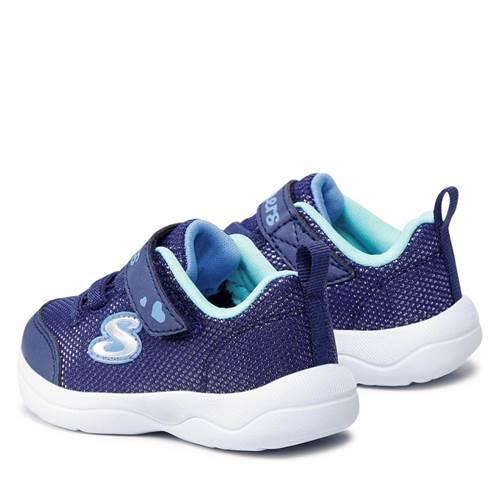 Zapatillas de Deporte para Bebés Skechers Steps 2.0 Azul oscuro