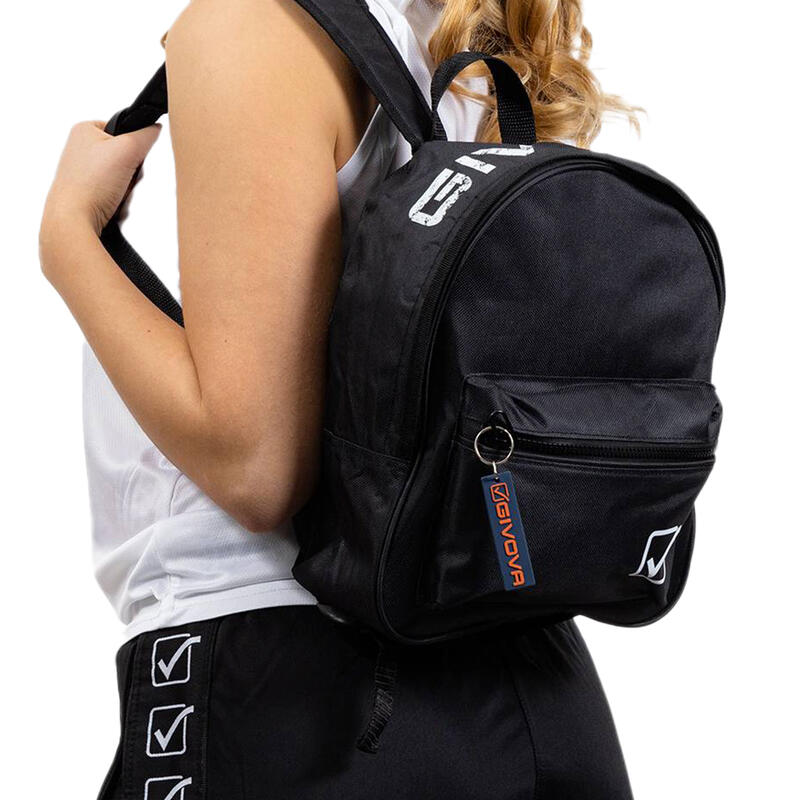 Rucsac Givova University, 8 L, Negru/Gri