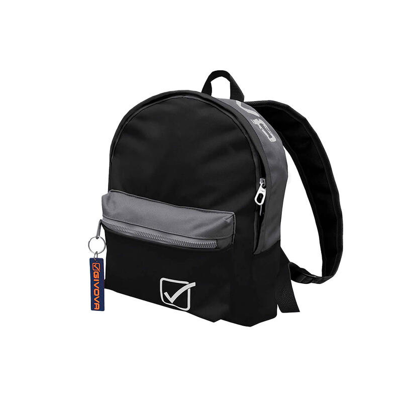 Rucsac Givova University, 8 L, Negru/Gri