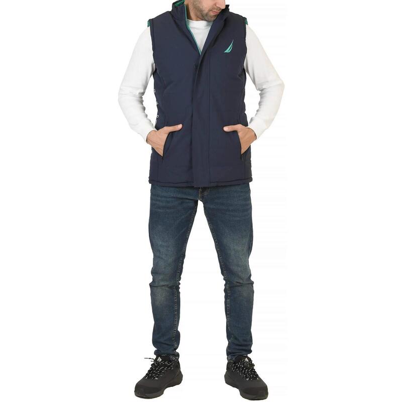 Vesta Tamar Reversible Gilet - albastru barbati