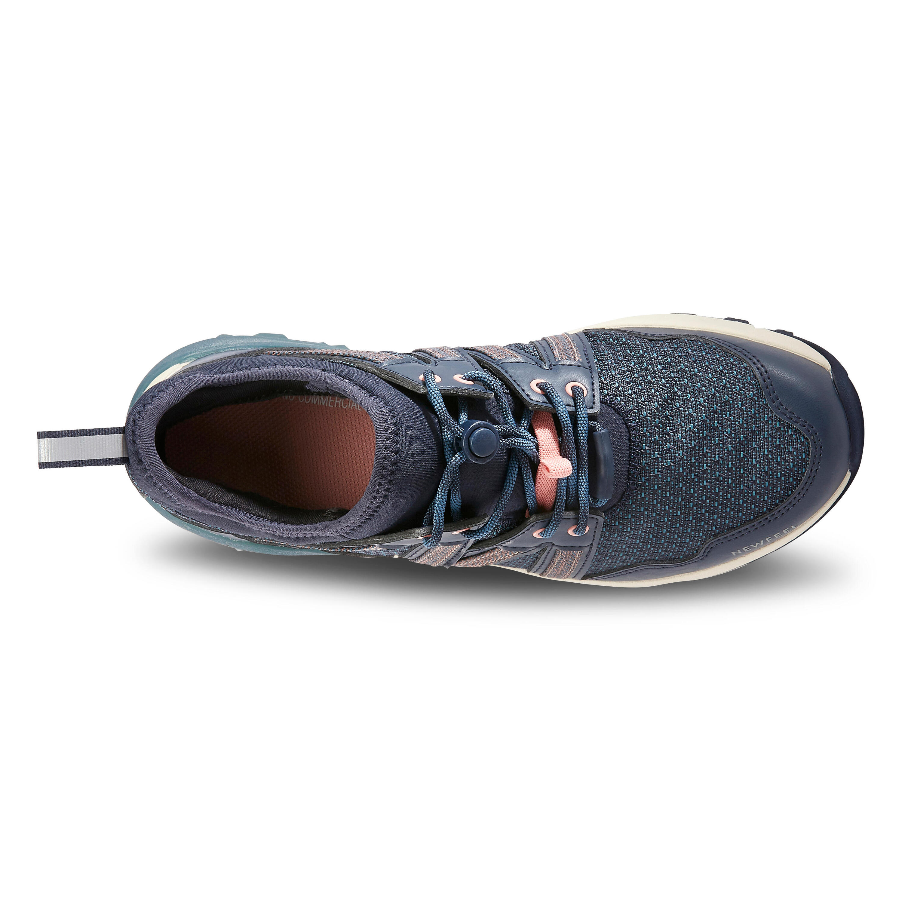 Gebraucht - Nordic Walking Freizeitschuhe wasserdicht - NW 580 blau - NEUWERTIG 5/5