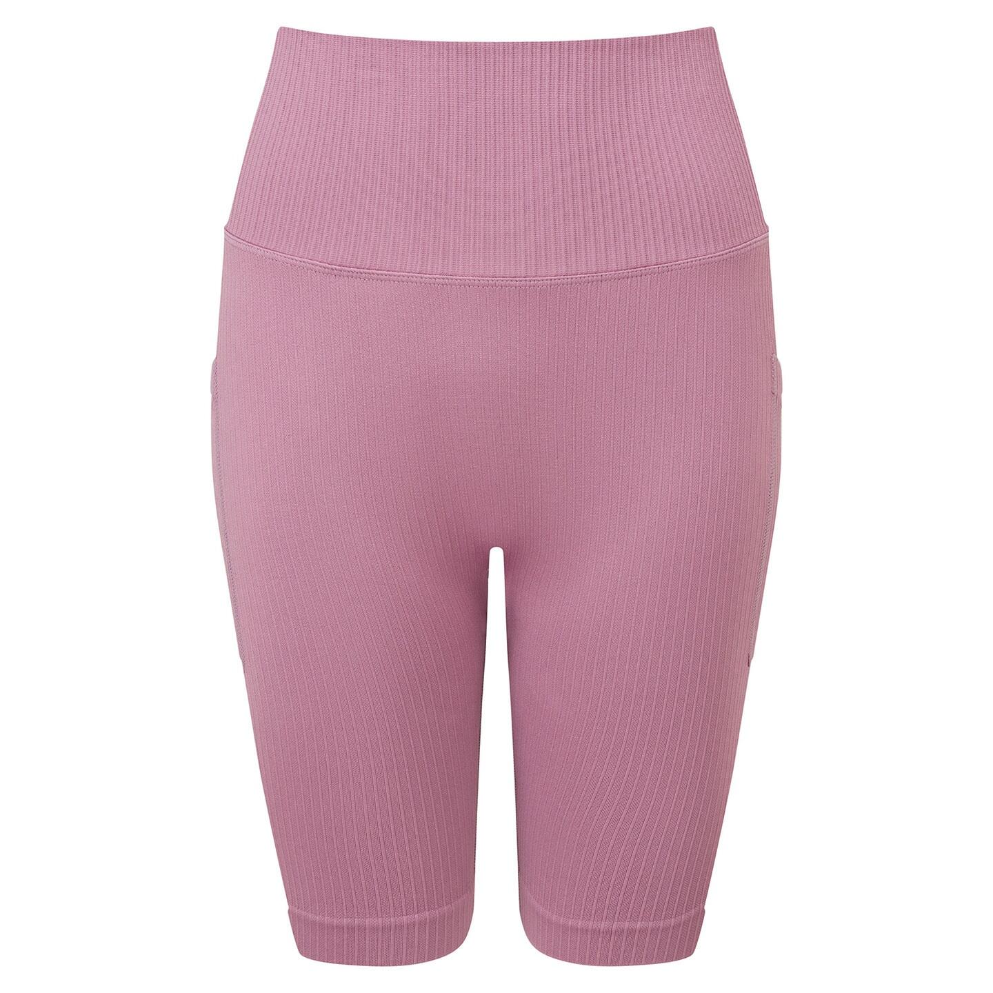 TRIDRI Pantaloncini Da Ciclista A Costine Senza Cuciture 3D Donna TriDri Malva