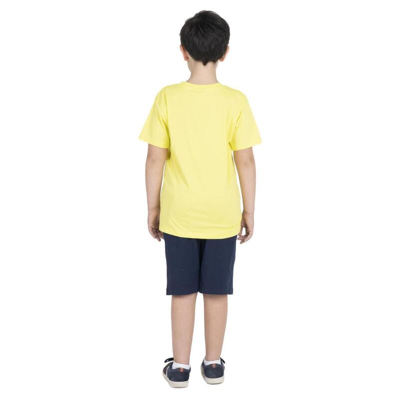Camiseta de camuflaje llamativo para niños