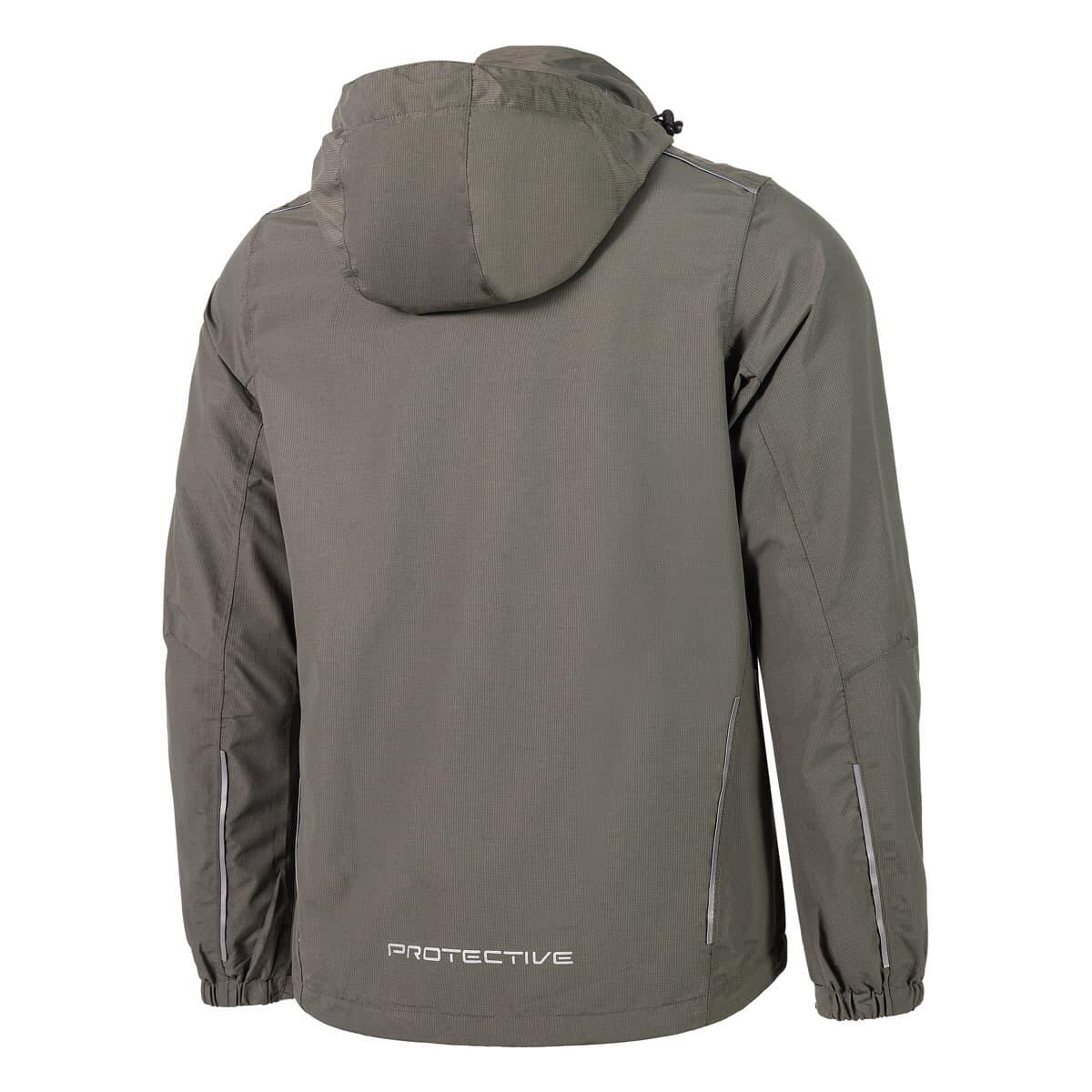 Veste de pluie - vélo - hommes - P-Rain II - vert foncé 2/7