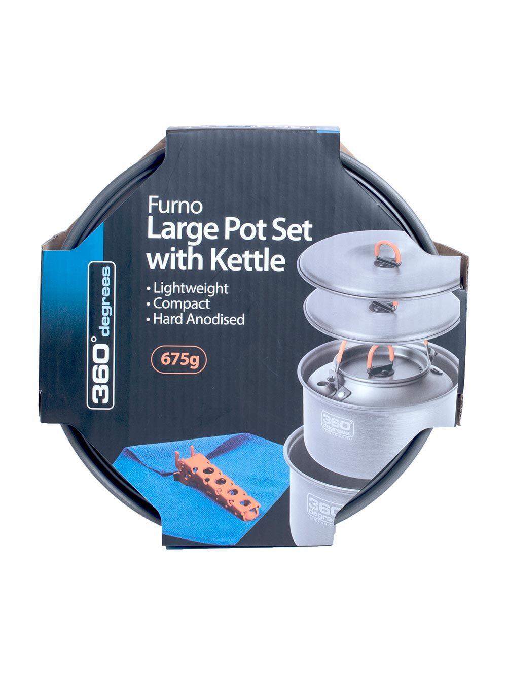 Sea To Summit Furno Large Camping Pot Set with Kettle