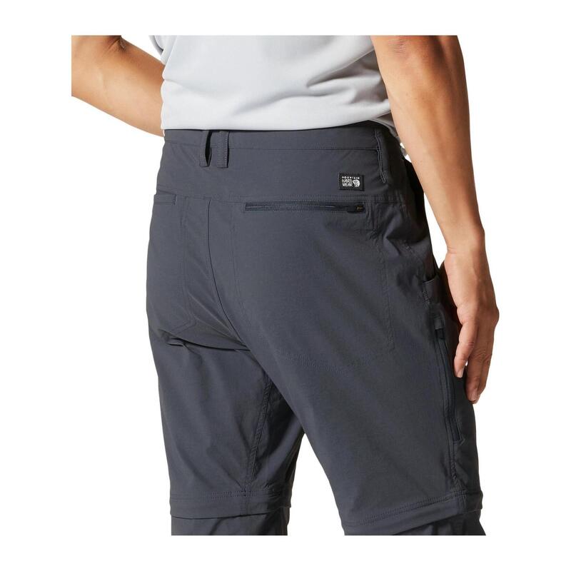 Pantaloni de drumetie Basin Trek Convertible Pant - negru barbati