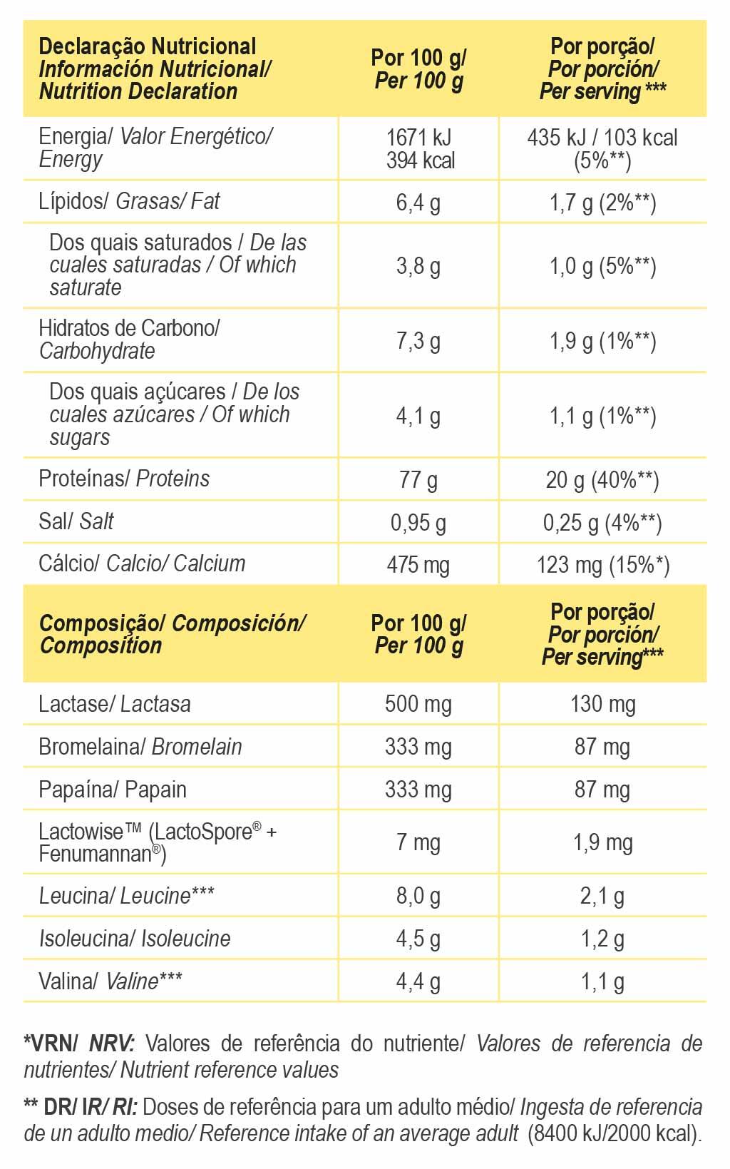 PROTEÍNA DE SORO TOTAL WHEY BAUNILHA - 800 G 2/2