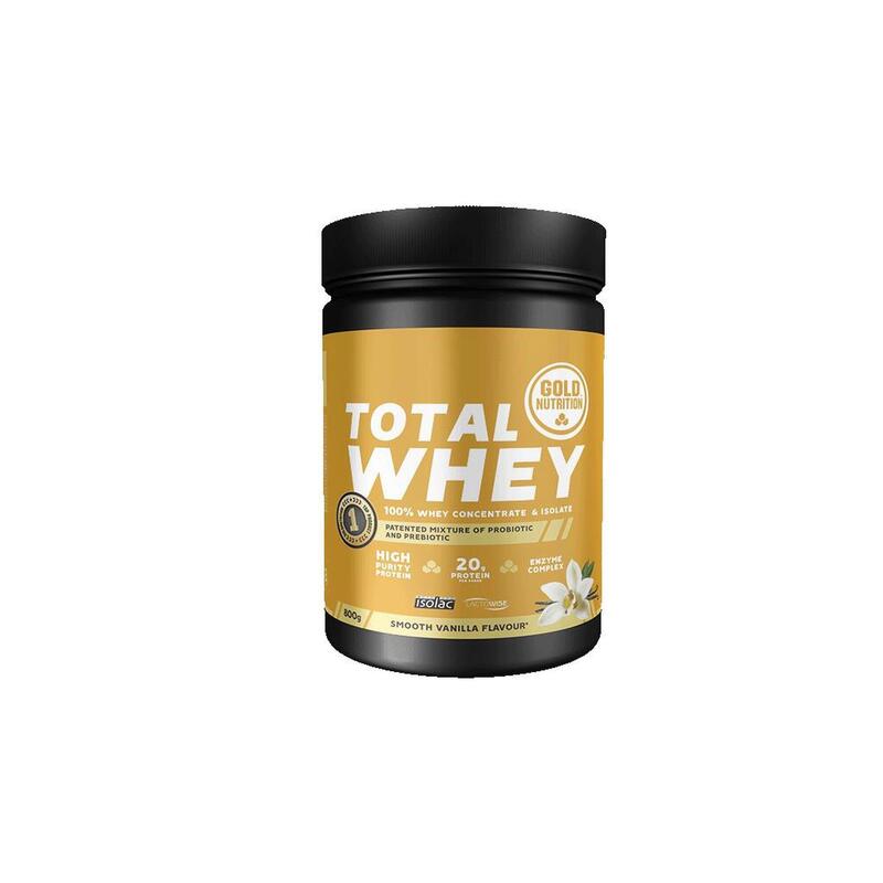 PROTEÍNA DE SORO TOTAL WHEY BAUNILHA - 800 G