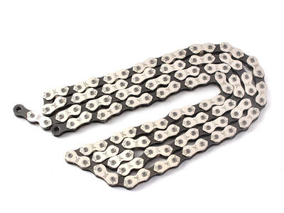 Bmx-ketting 1/2 x 1/8 zilver wide