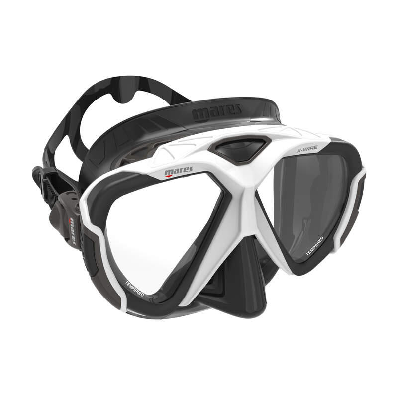 Genderless Maske zum Tauchen weich X-Wire 4/5
