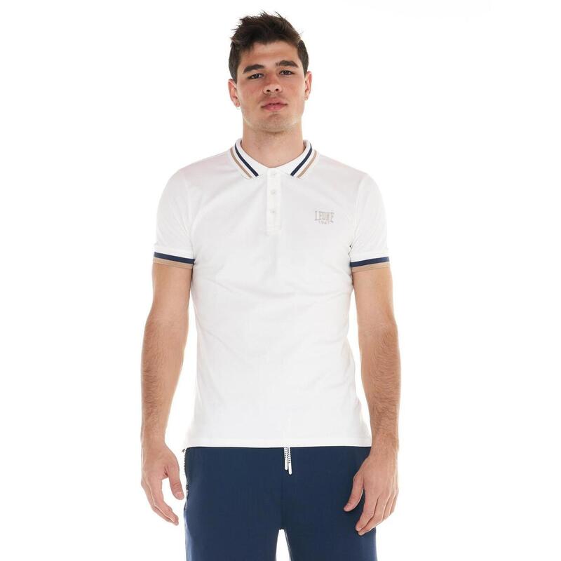 Camisa polo masculina Earth Tones