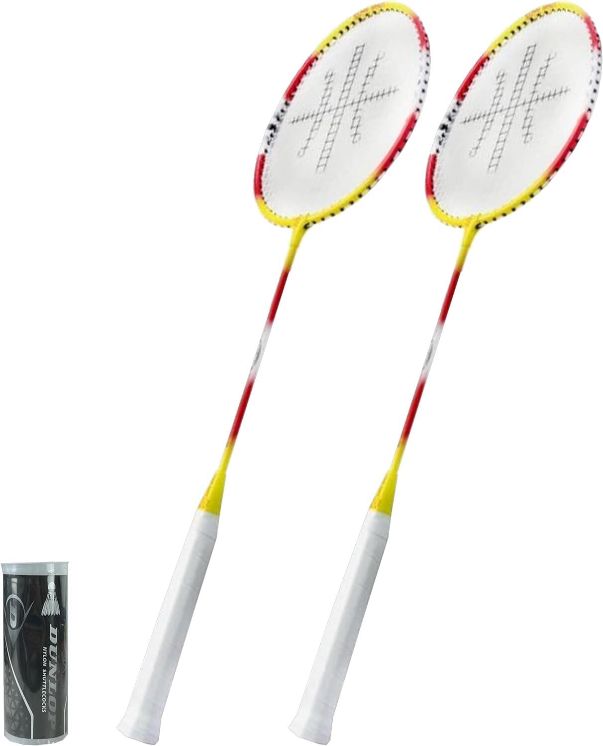 SURE SHOT Sure Shot Beijing Badminton Racket Twin Set & 3 Shuttles