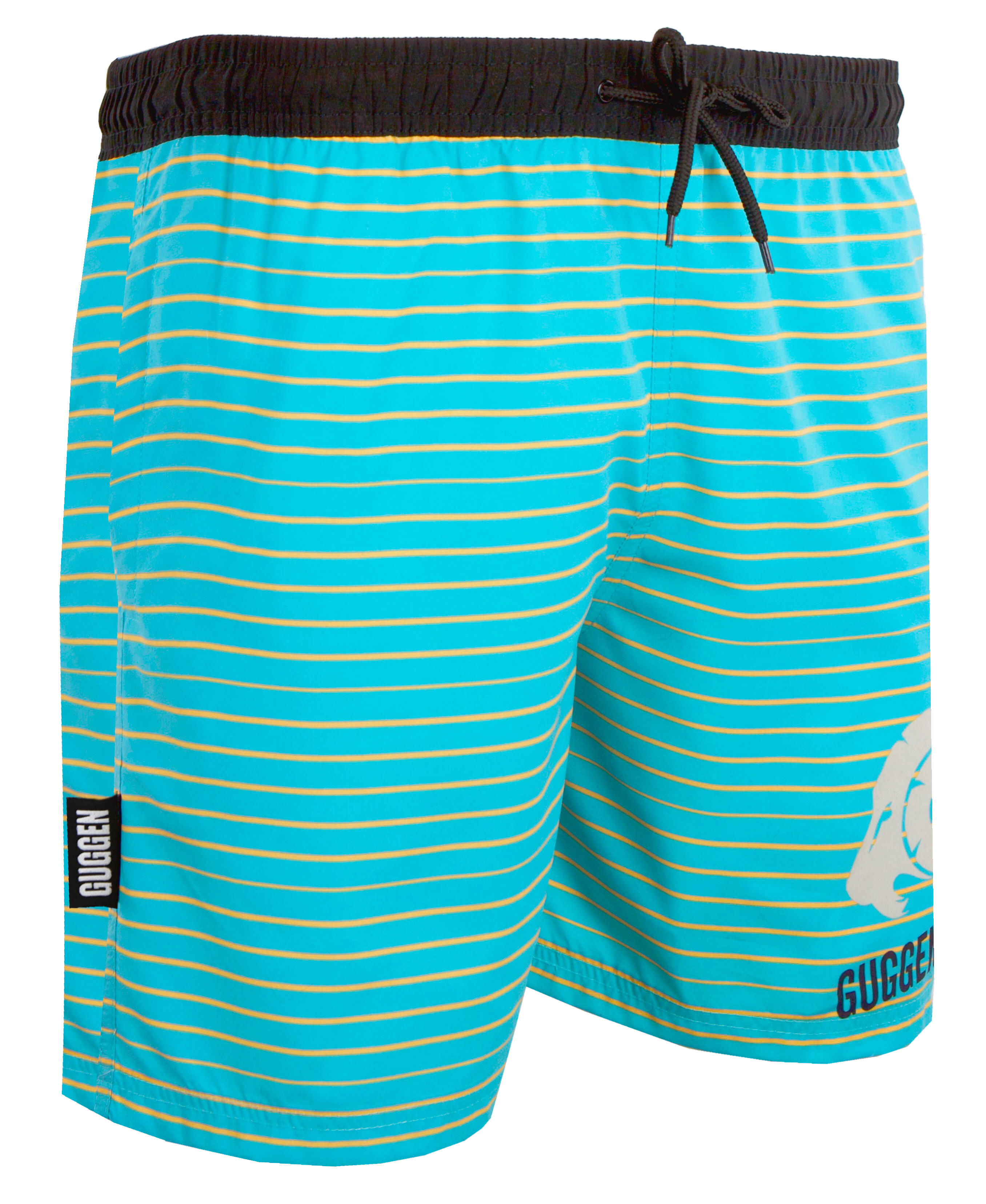 GUGGEN MOUNTAIN B6 Boardshort Short Maillot de bain homme avec motif 4/7