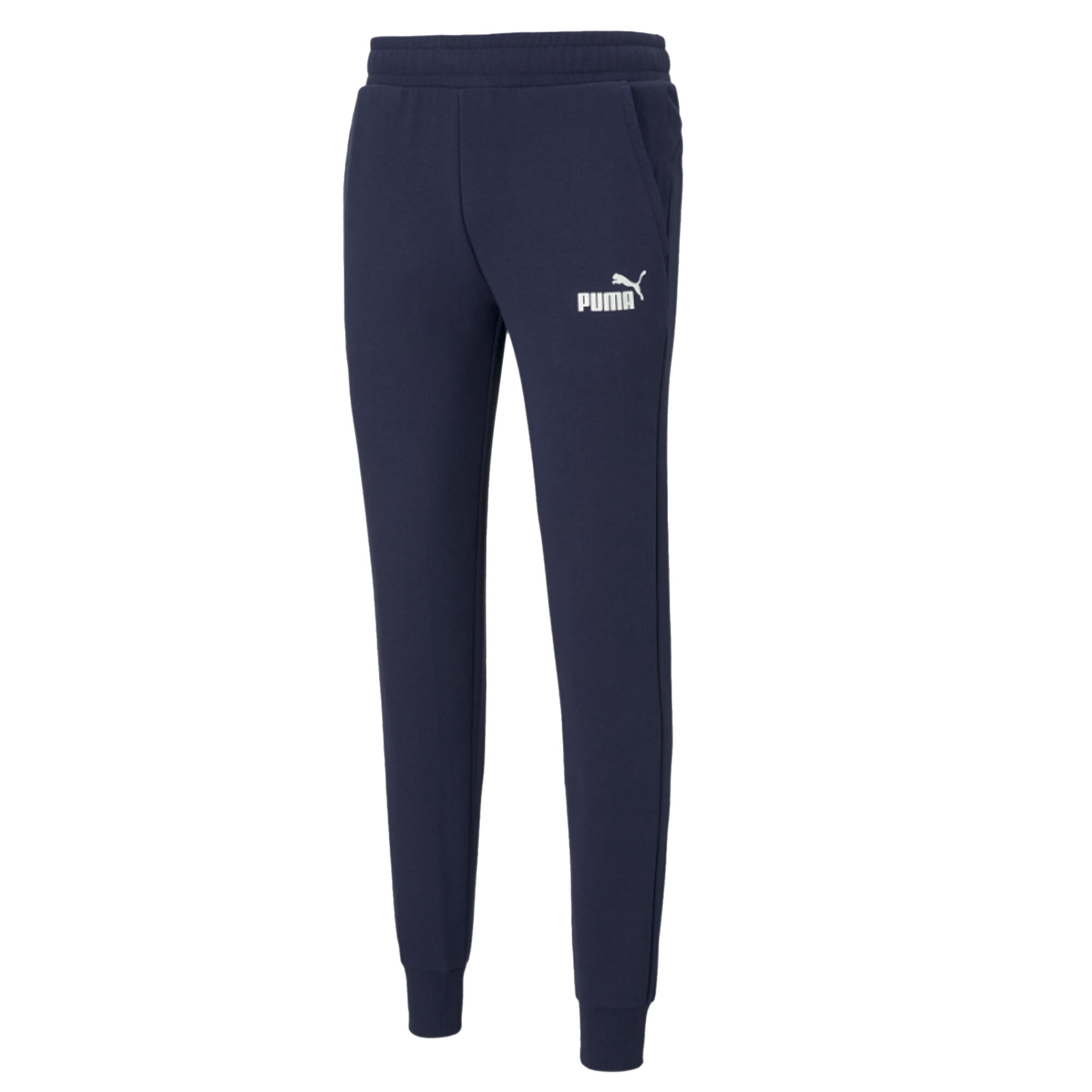 PUMA Mens ESS Slim Jogging Bottoms (Peacoat)