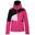 Casaco de Ski Bloco de Cor Ice Mulher Rosa puro/Preto
