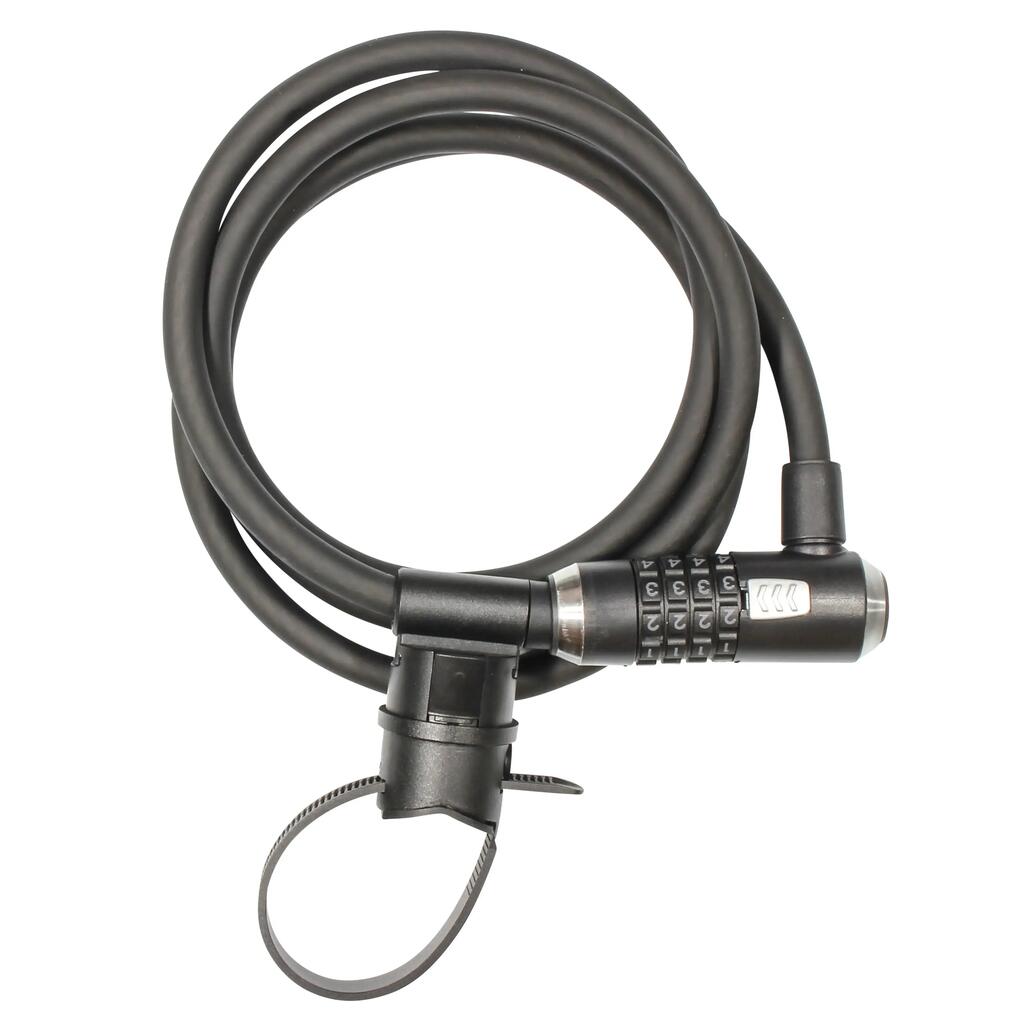 Kryptonite Kryptoflex 1218 Resettable Combo Cable (12 mm x 180 cm)
