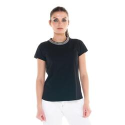 Camiseta de manga corta para mujer Leone Crystal