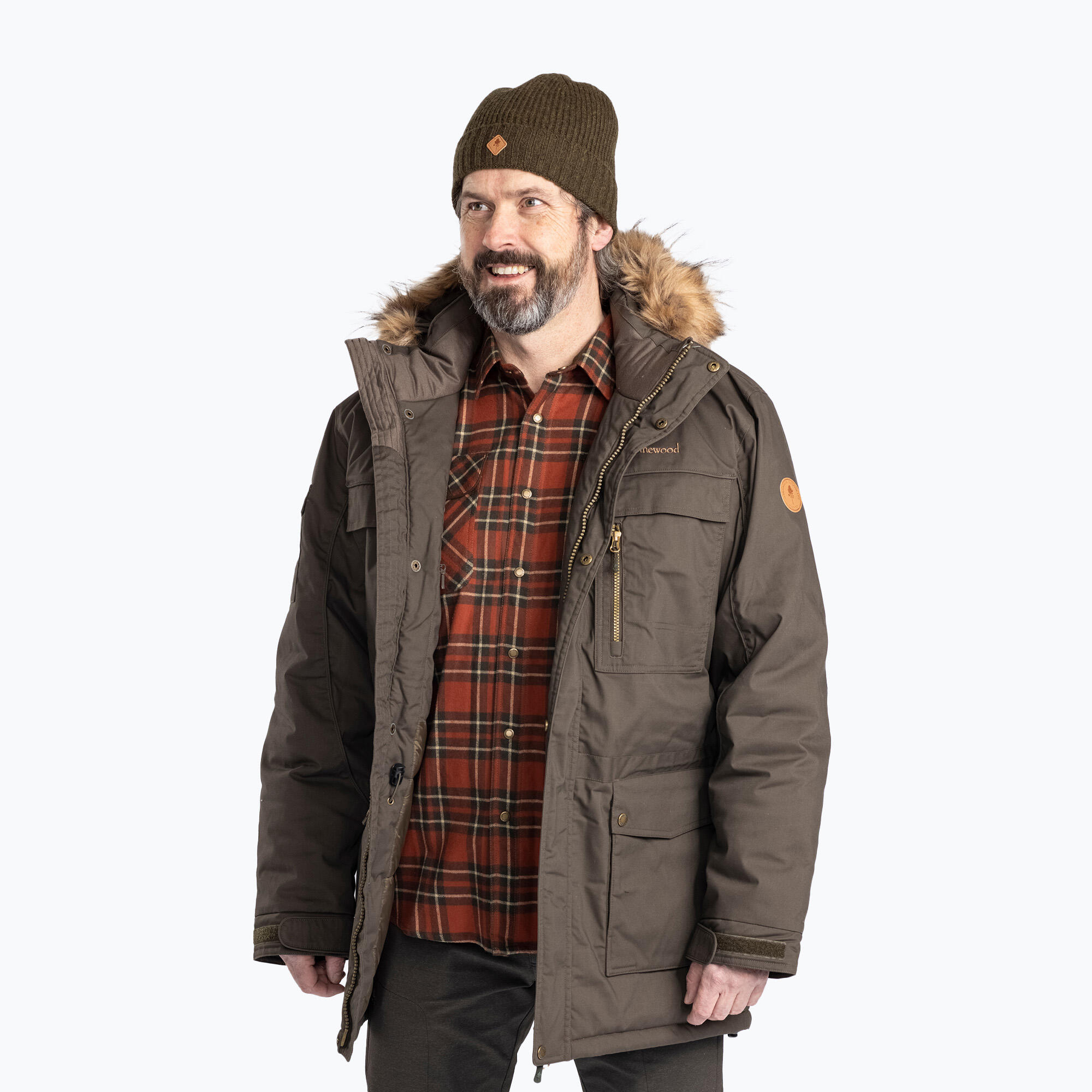 Pinewood Finnveden Winterparka-donsjack voor heren 4/6