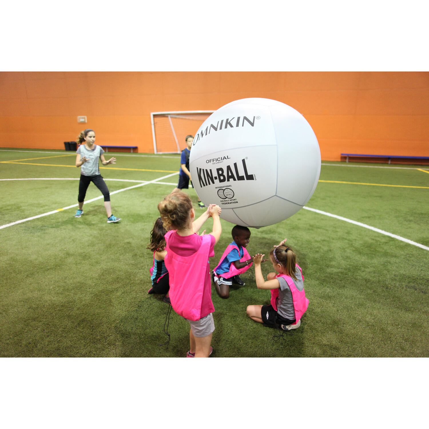 Kin Ball Official Grau Volleyball Unisex Grau 3/4
