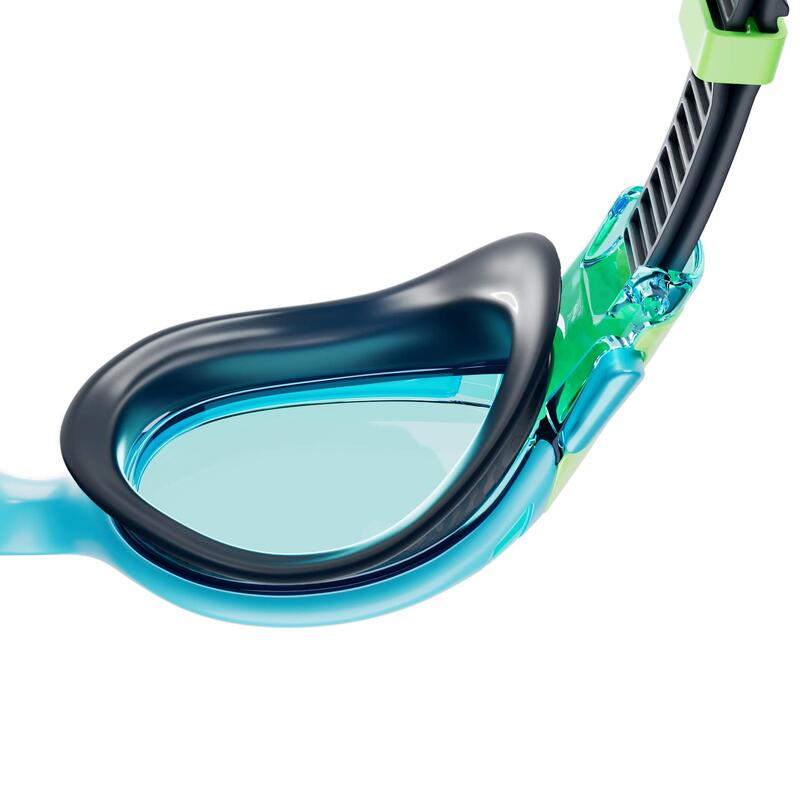 Speedo Biofuse 2.0 Junior Hypersonisch Blauw/Echt Marine/Lumo Groen/Blauw