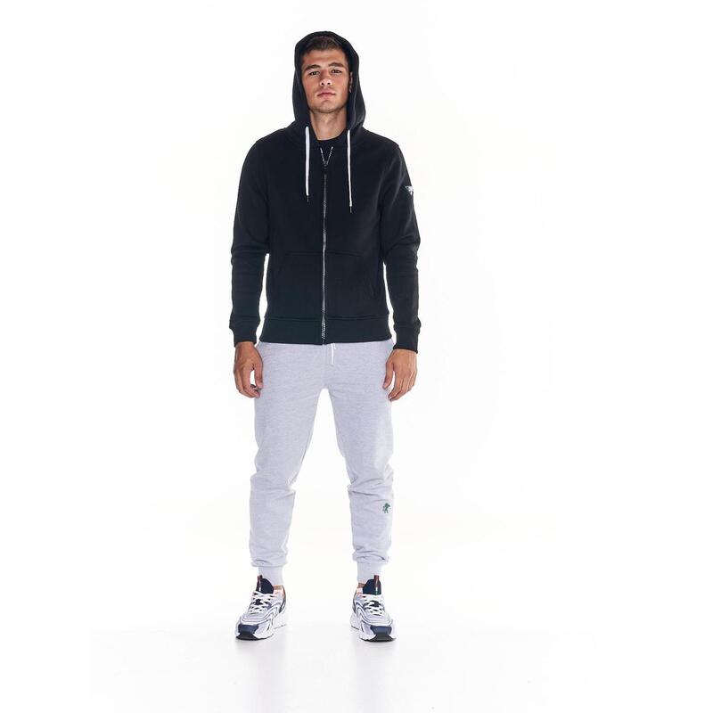 Sweat à capuche zippé Heavy Basic homme