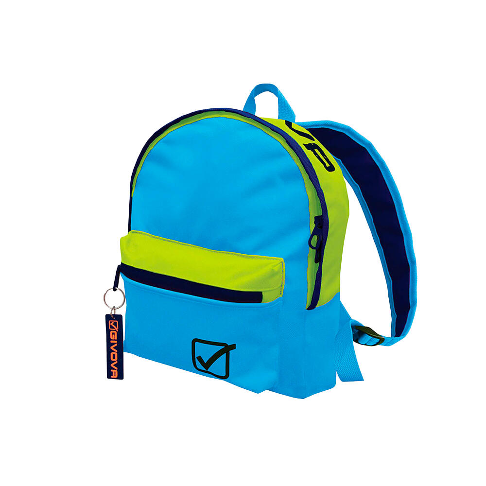 Zaini givova turchese/giallo fluo 2/3