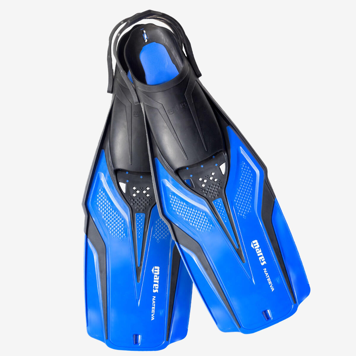 Mares - Palmes De Snorkeling Nateeva Adulte Bleu - Palmes - Bleu|noir - 39/42 - Decathlon