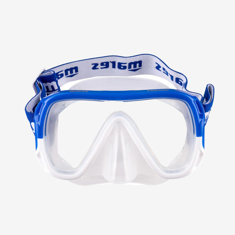 Snorkelset voor volwassenen Combo Keewee Blauw