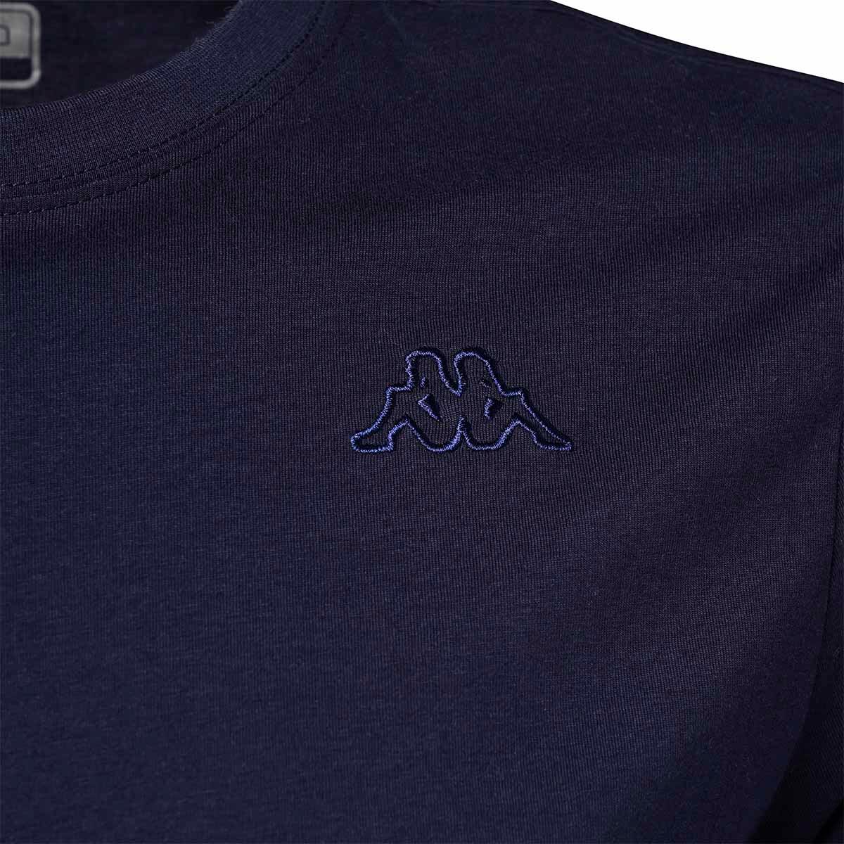 T-shirts & top da uomo in cotone blu da sportivo 7/7