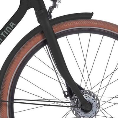 Cortina foss d arrant zwarte matte vork voor 28 inch wielen