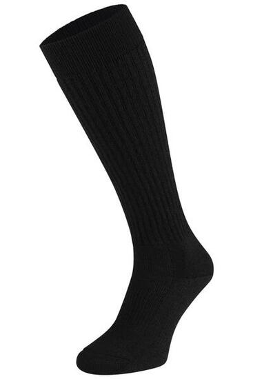 S28 Chaussettes Hautes en Laine Mérinos Noires Pack de 3