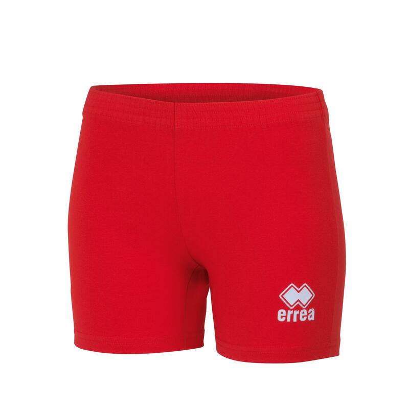 Short Errea Panta Volleyball Ad Rosso Donna