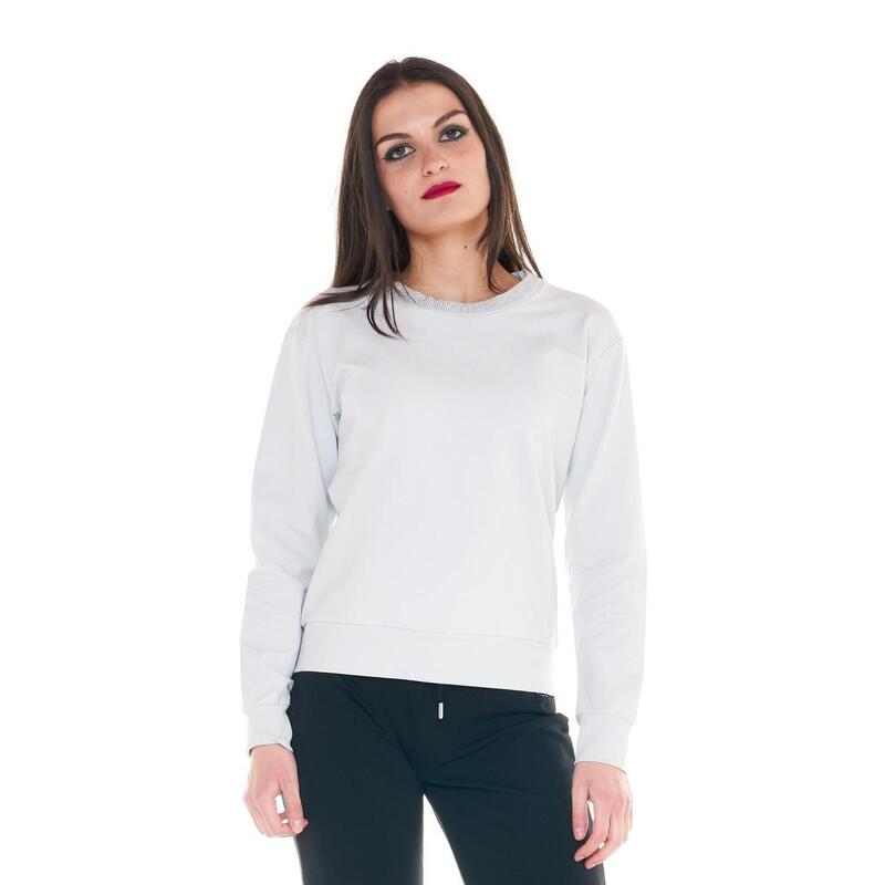 Sudadera de mujer Cristal Shine con cuello redondo