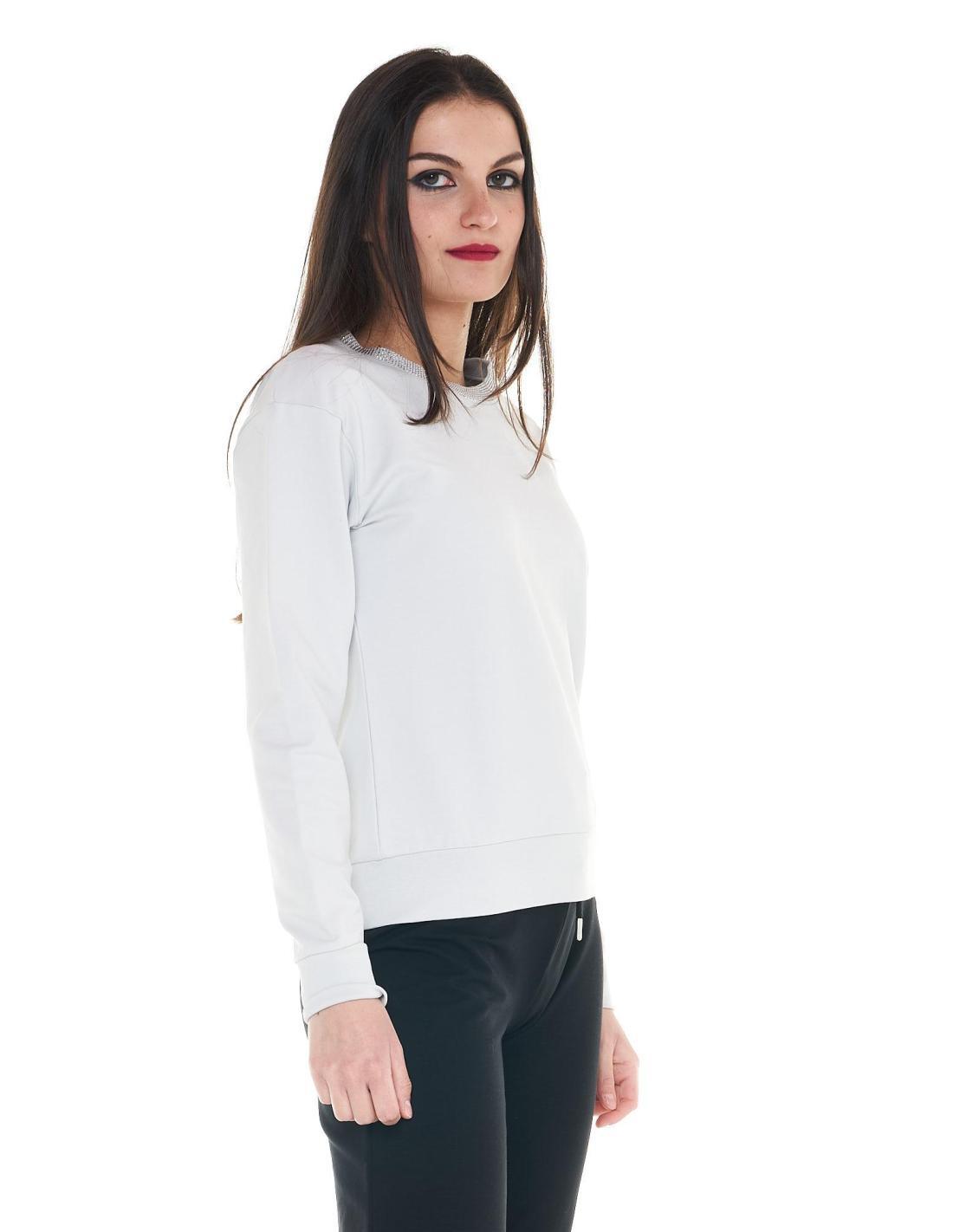 Sweat ras du cou femme Cristal Shine 2/7