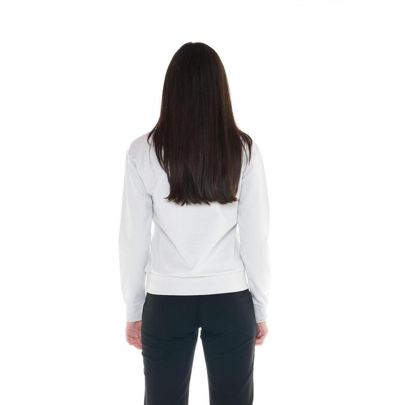 Cristal Shine sweatshirt met ronde hals voor dames