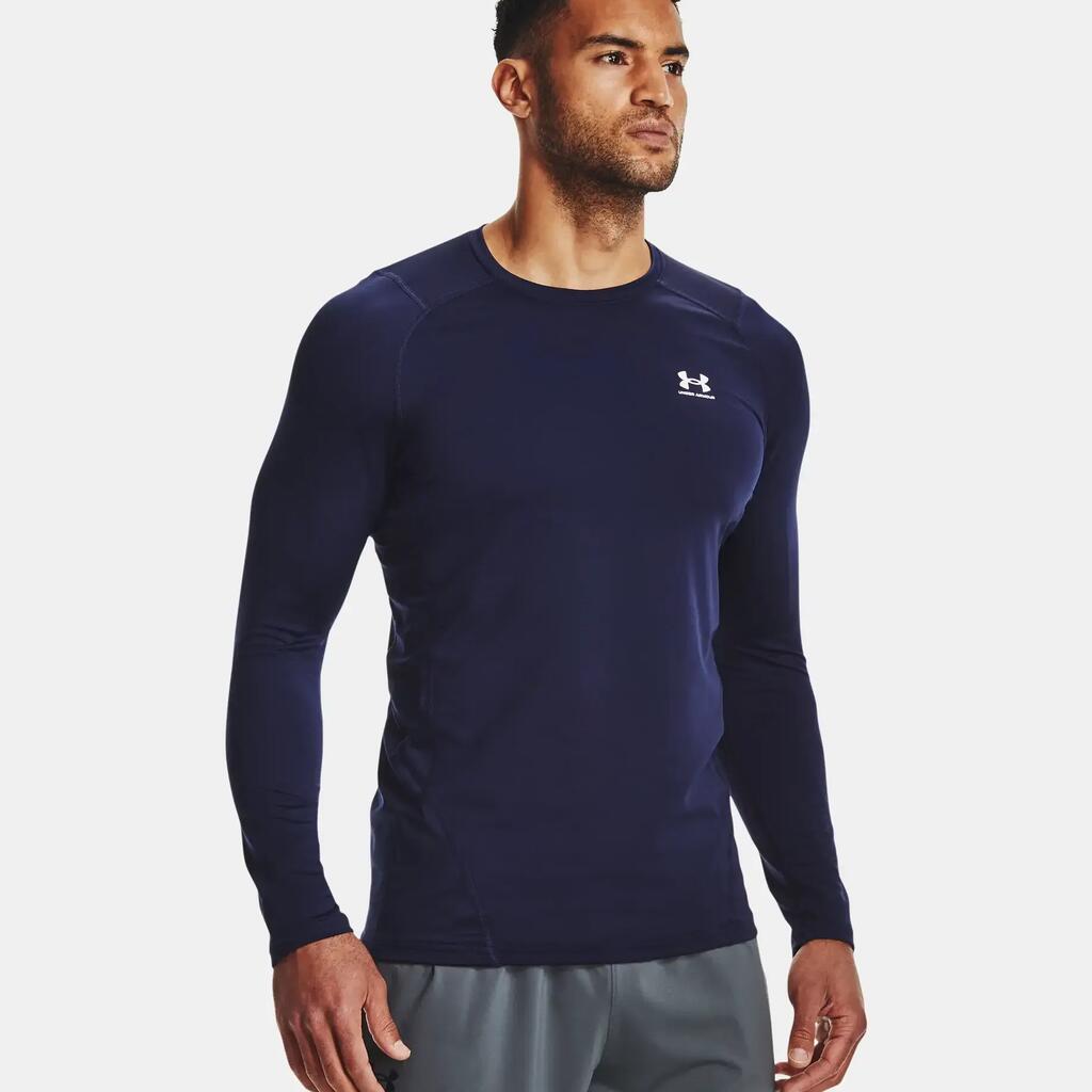 Under Armour ColdGear® Lycra Long Sleeve T-Shirt Navy
