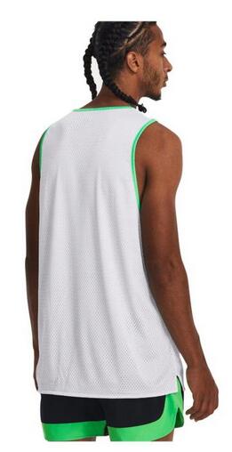 Débardeur Under Armour Baseline Reversible Vert pour homme 2/5
