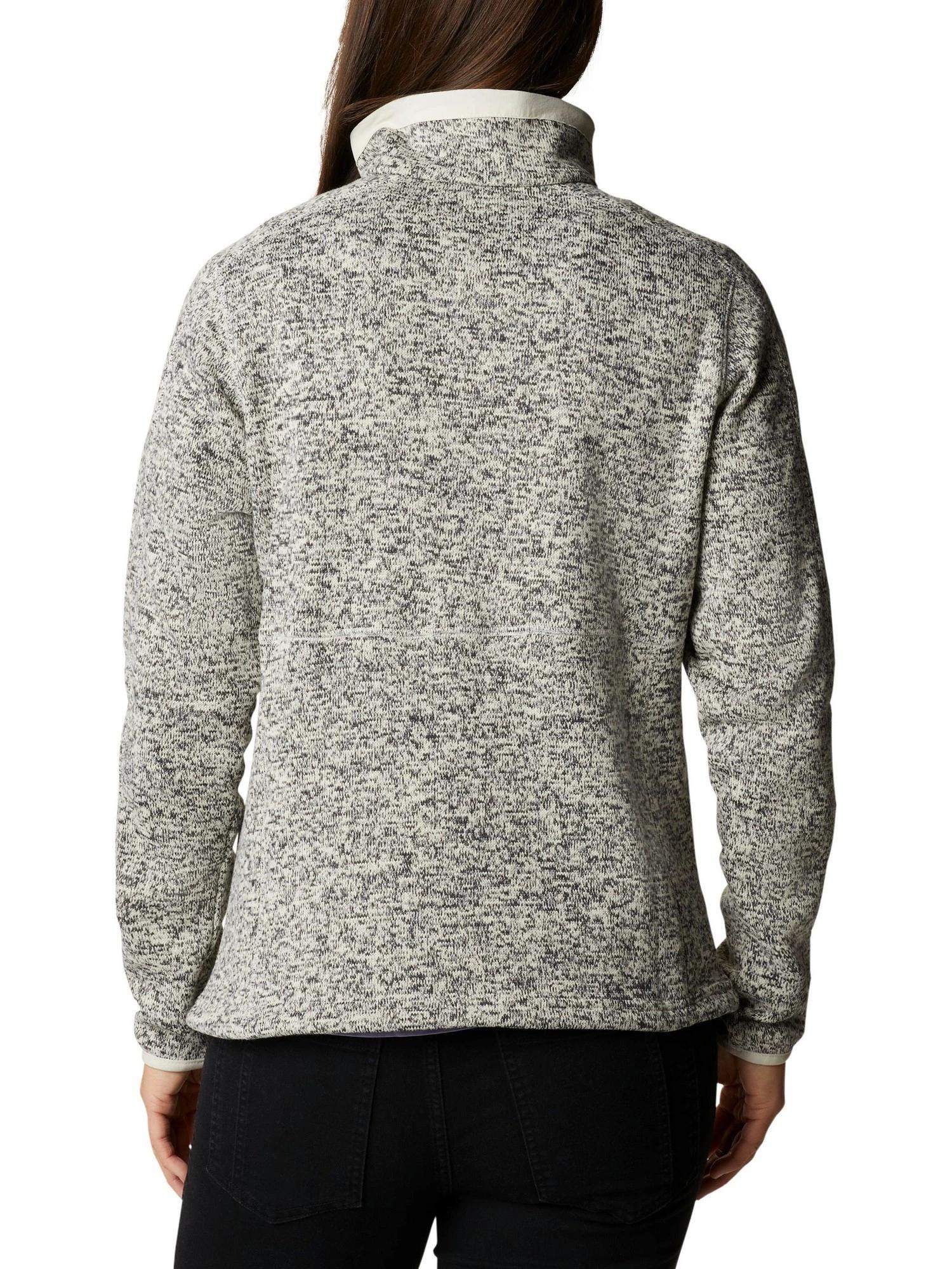 Fleecepullover W Sweater Weather Full Zip Damen - sand 3/7
