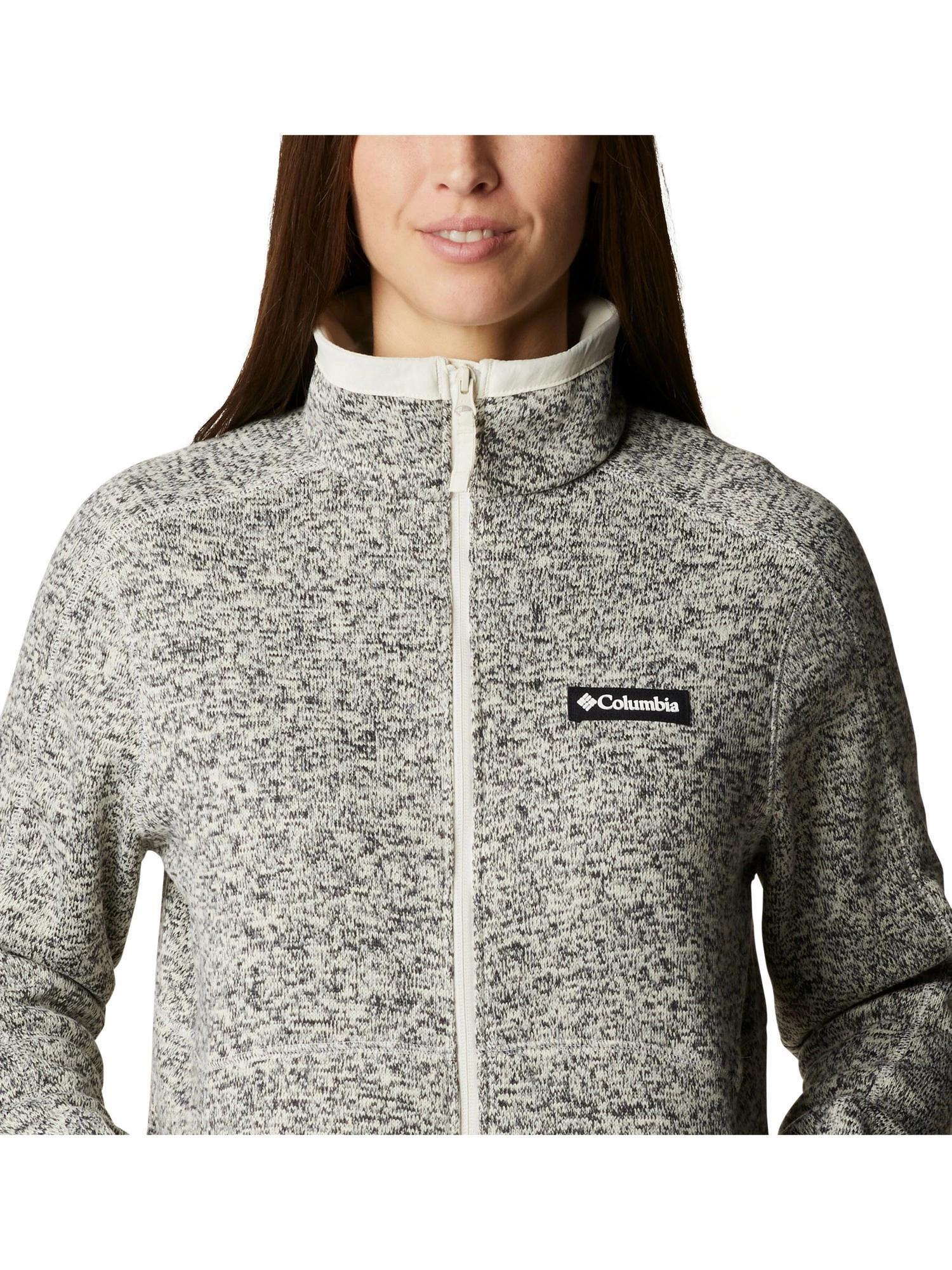 Fleecepullover W Sweater Weather Full Zip Damen - sand 6/7