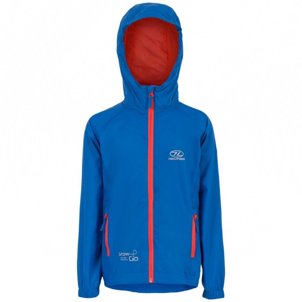 Jaqueta infantil dobrável para caminhadas ST&GO - 7/8 anos - Azul 1/4