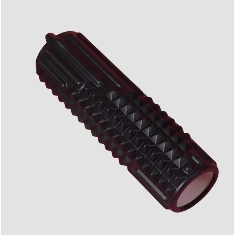 Foam Roller Rodillo Masaje Duro Negro 45 x 13,5 cm