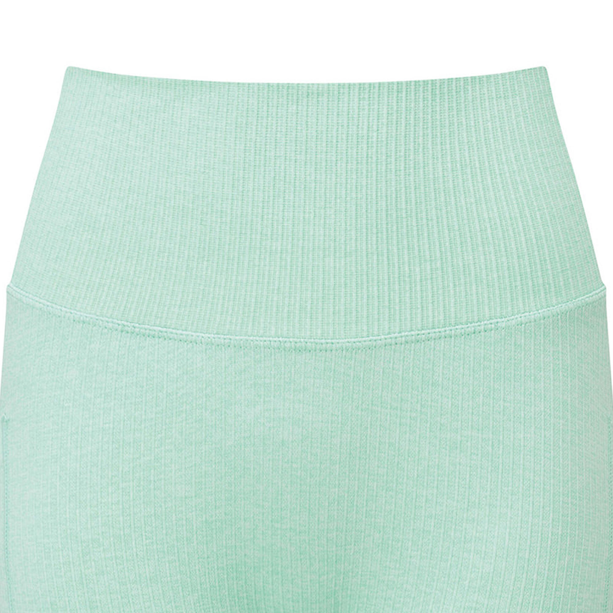 Womens/Ladies Melange Melange Seamless 3D Cycling Shorts (Peppermint) 3/3