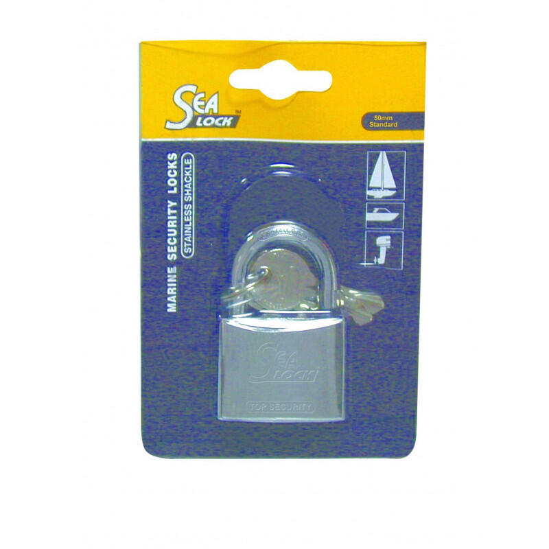 Cadenas marin SEALOCK - Bronze recouvert de chrome