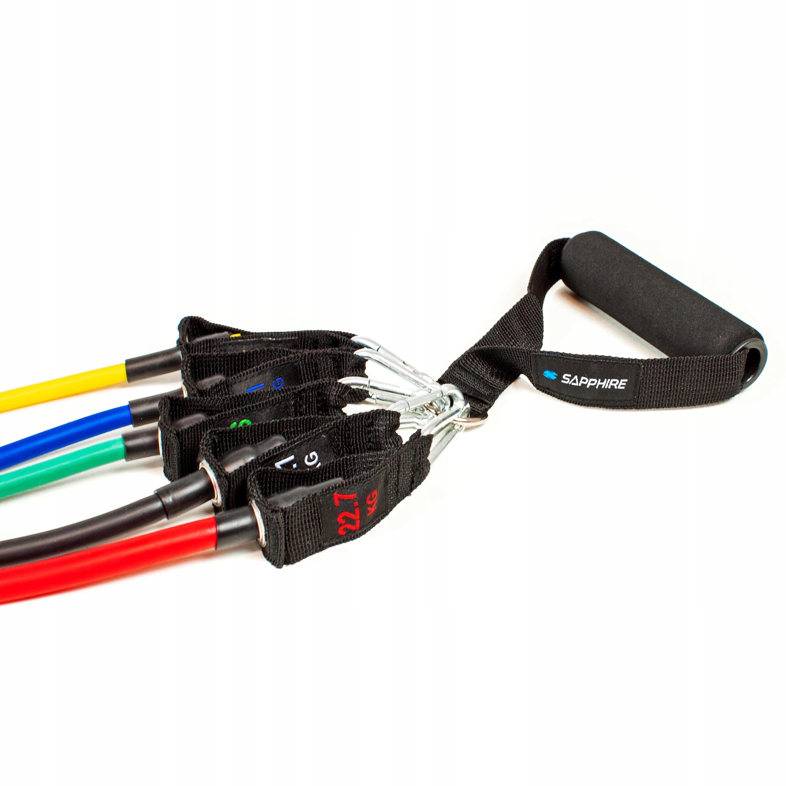 Zestaw 5 gum treningowych Sapphire SG-014 4/7