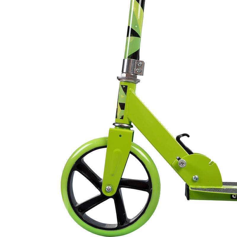 Trotineta Pliabila Nitro Green, cu cric, roti 200 mm, verde