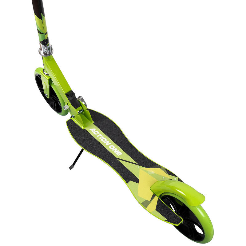 Trotineta Pliabila Nitro Green, cu cric, roti 200 mm, verde